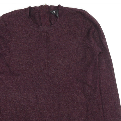 Womens UK Size 12 Dorothy Perkins Purple Pullover Jumper