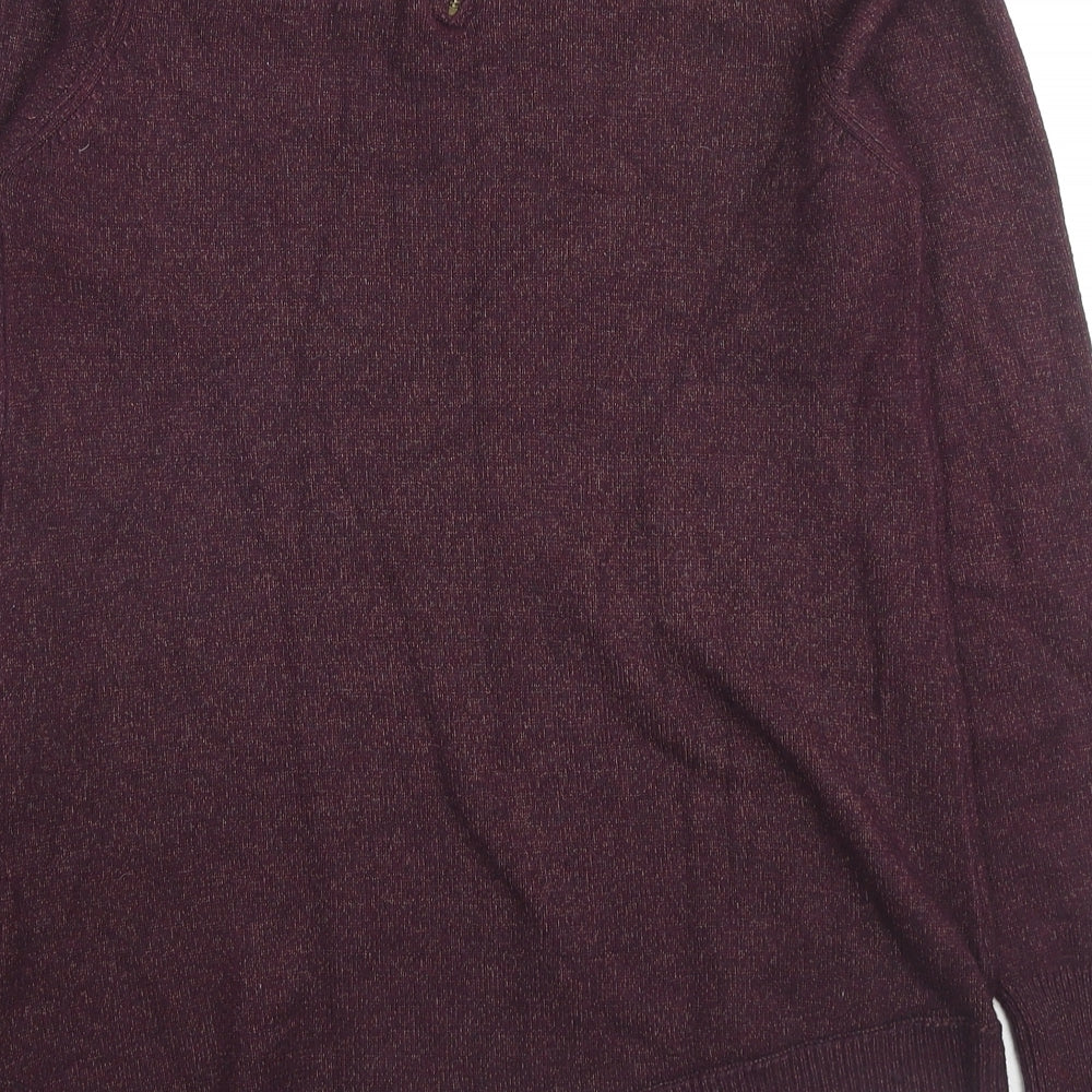 Womens UK Size 12 Dorothy Perkins Purple Pullover Jumper
