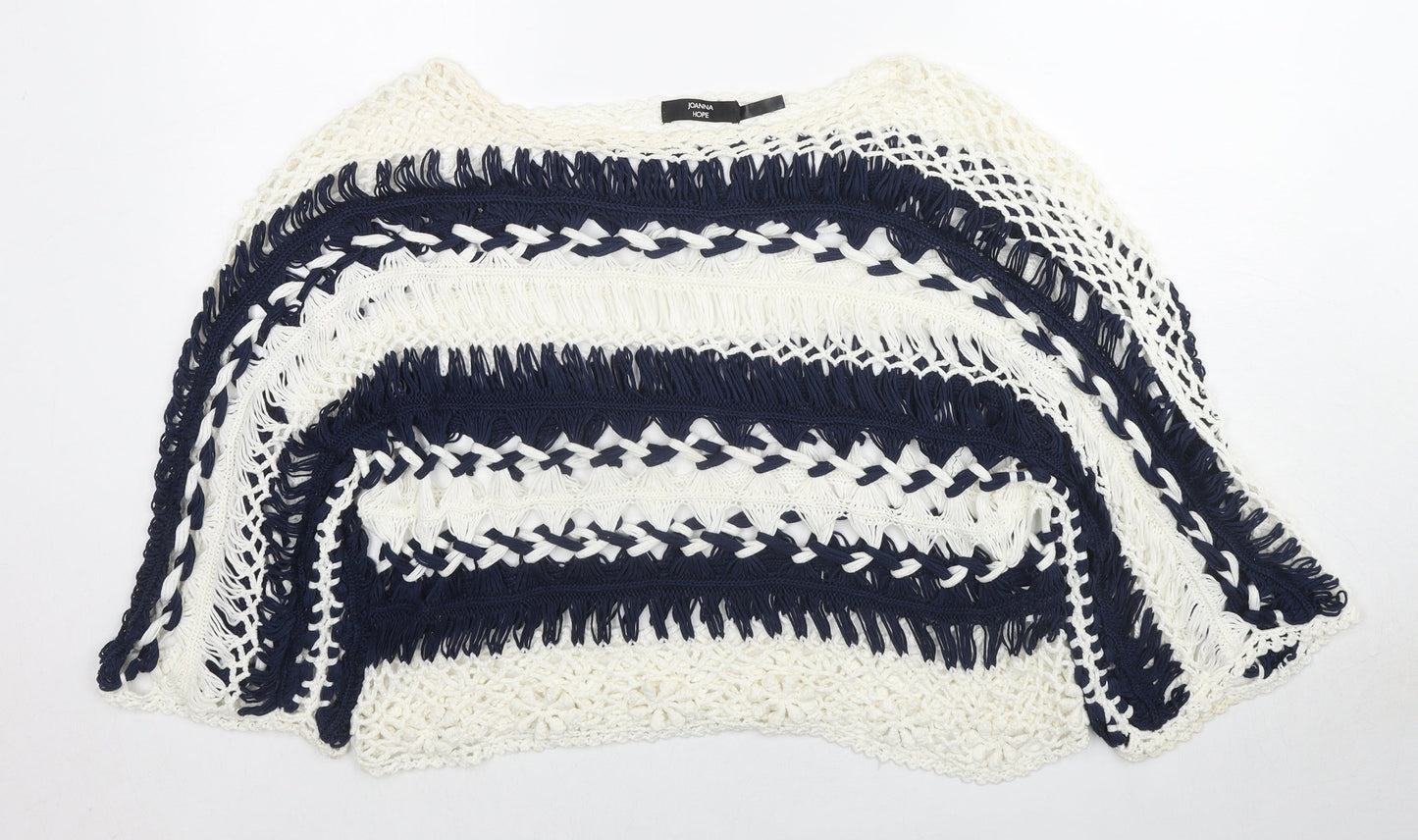 Womens UK Size 20 Joanna Hope White Pullover Jumper