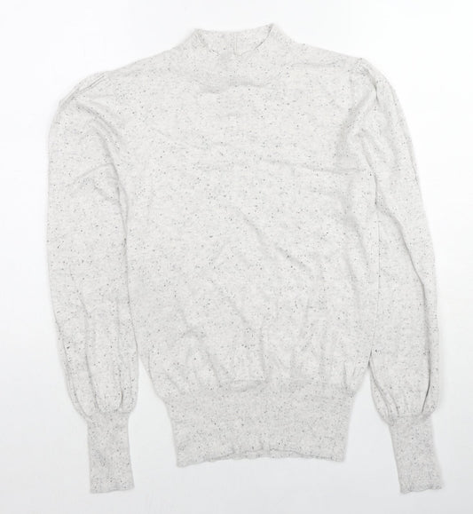 Womens UK Size 8 NEXT Grey Pullover Jumper