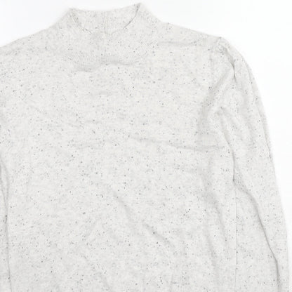 Womens UK Size 8 NEXT Grey Pullover Jumper