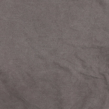 PRETTYLITTLETHING Womens Brown Cotton Pullover Sweatshirt Size M Pullover - Logo, Unisex