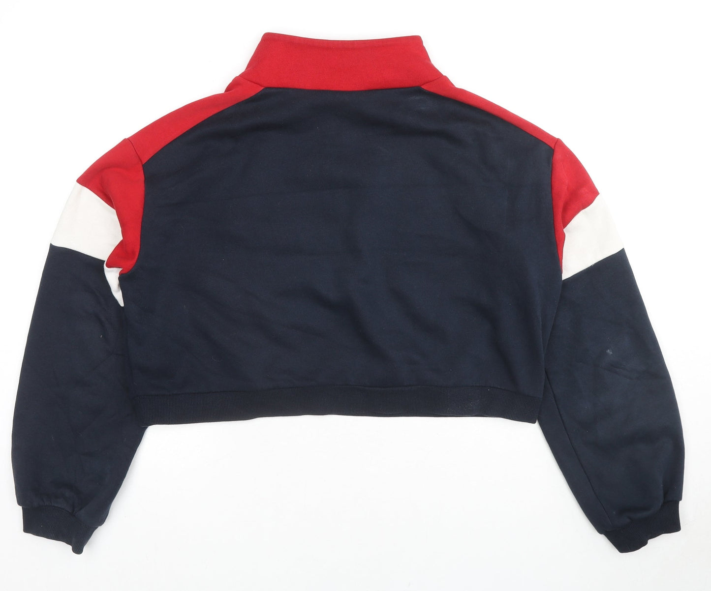 Womens UK Size S Divided by H&M Blue Pullover Hoodie