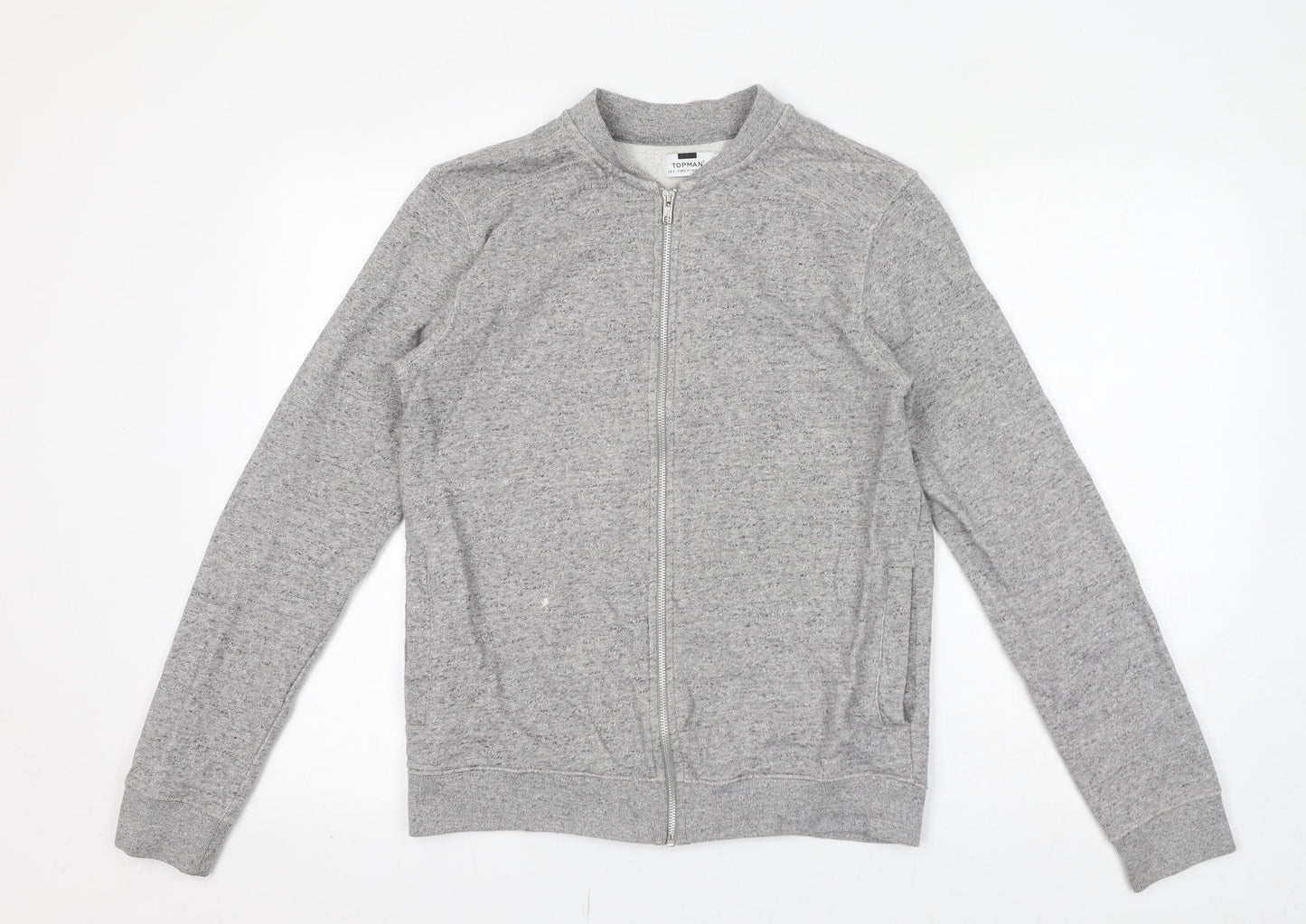 Mens UK Size S Topman Grey Jacket