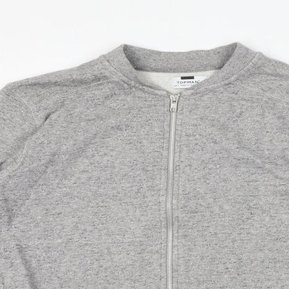 Mens UK Size S Topman Grey Jacket