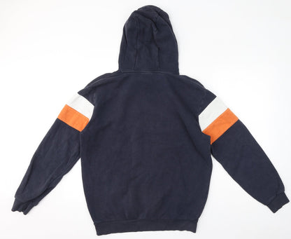 Mens UK Size S ellesse Blue Pullover Hoodie