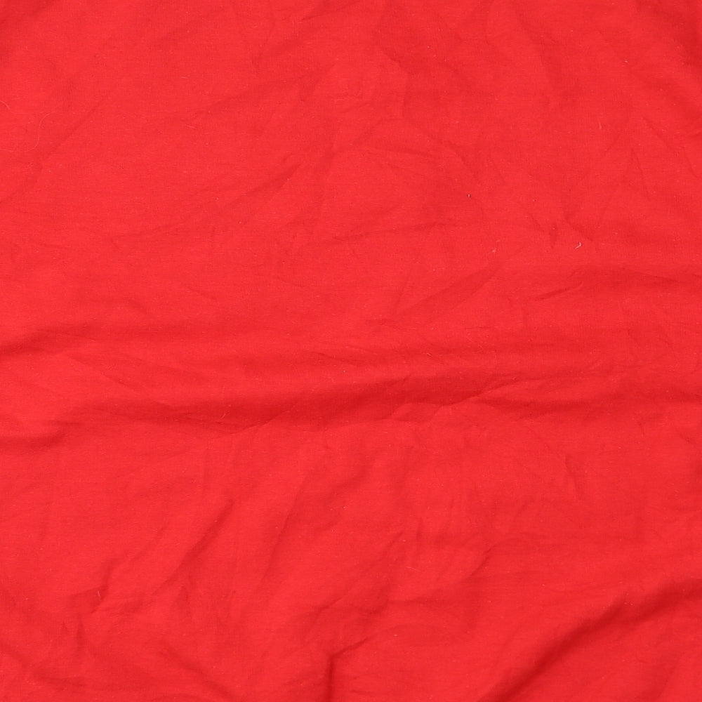Womens UK Size 2XL Gildan Red Pullover Jumper