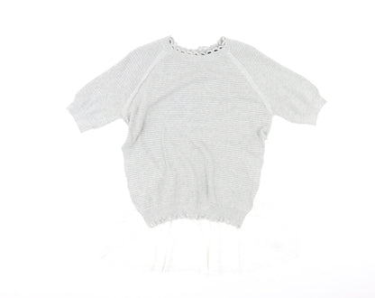 Womens UK Size S French Connection Grey Pullover Jumper