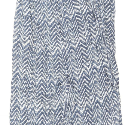 Womens UK Size M H&M Regular Fit Jogger Blue Trousers
