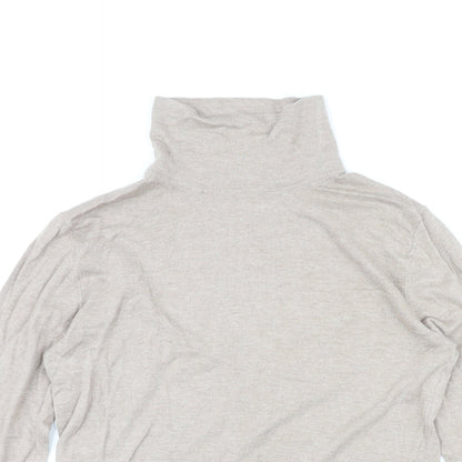 Womens UK Size 12 Marks and Spencer Beige Pullover Jumper