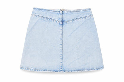 Womens UK Size 8 ASOS A-Line Denim Skirt