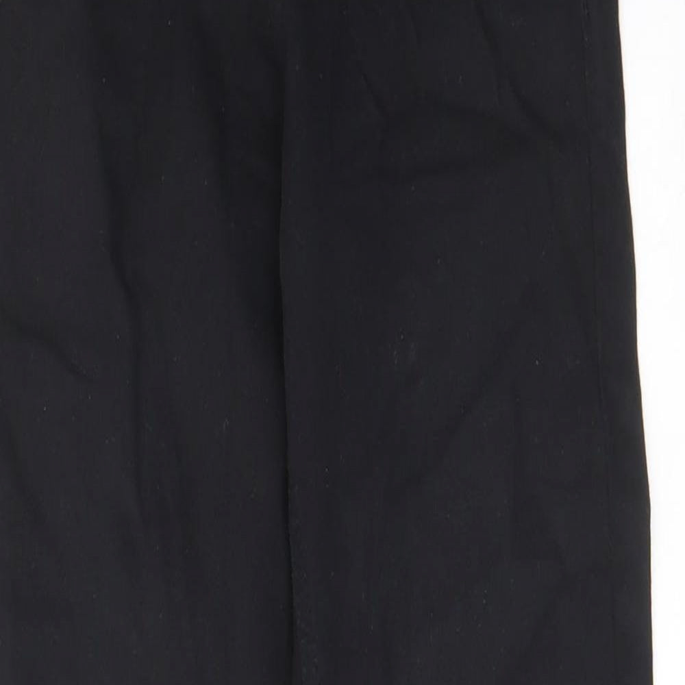 Topshop Womens Black Cotton Skinny Jeans Size 24 in L32 in Regular Zip - Pockets, Belt Loops