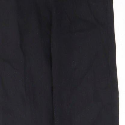 Topshop Womens Black Cotton Skinny Jeans Size 24 in L32 in Regular Zip - Pockets, Belt Loops