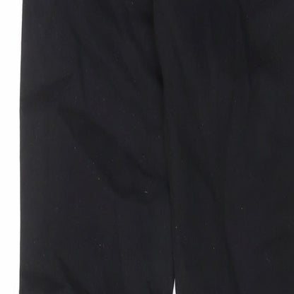 Topshop Womens Black Cotton Skinny Jeans Size 24 in L32 in Regular Zip - Pockets, Belt Loops