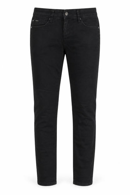 Womens UK Size 30 in Paper + Stitch Regular Fit Straight Black Jeans