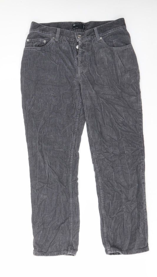 Womens UK Size 28 in ASOS Regular Fit  Grey Trousers