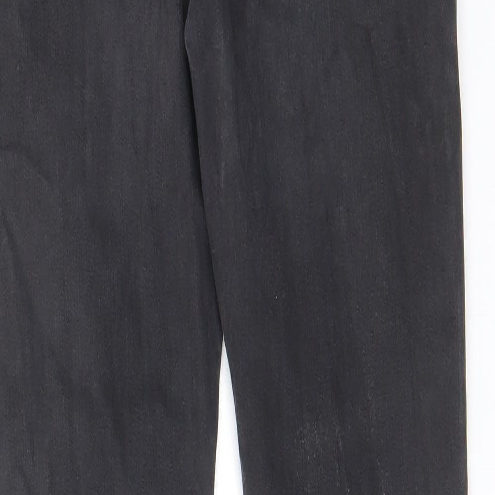 Bee Inspired Womens Black Cotton Skinny Jeans Size 30 in L32 in Regular Zip - Pockets, Belt Loops