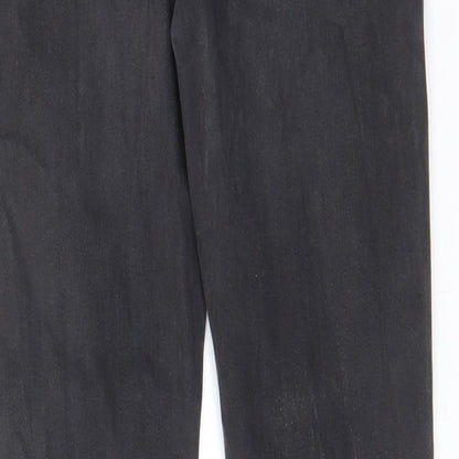 Bee Inspired Womens Black Cotton Skinny Jeans Size 30 in L32 in Regular Zip - Pockets, Belt Loops