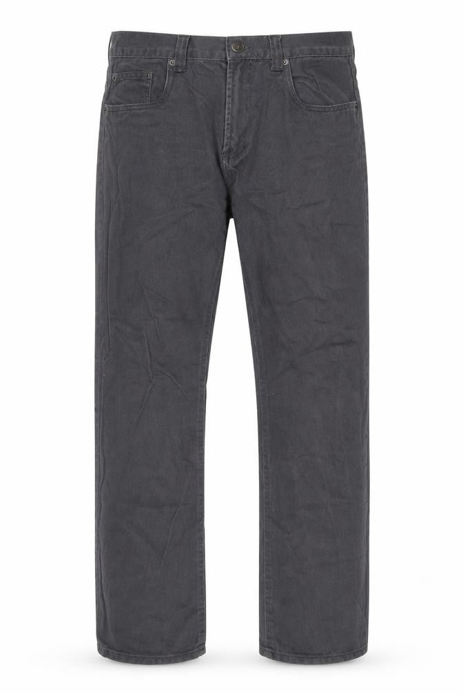 Mens UK Size 32 in Denim & Co. Regular Fit Straight Red Jeans