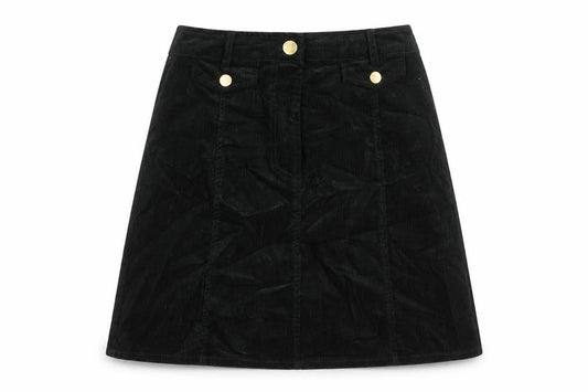 Womens UK Size 8 Oasis A-Line Corduroy Skirt