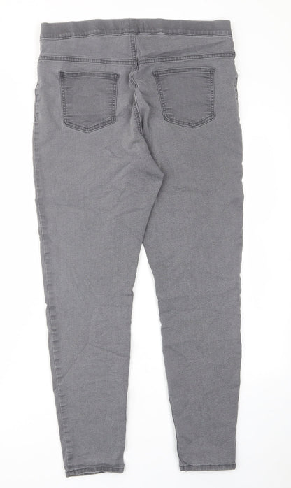 Womens UK Size 32 in Marks and Spencer Regular Fit Skinny Grey Jeans
