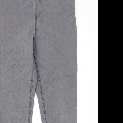 Womens UK Size 32 in Marks and Spencer Regular Fit Skinny Grey Jeans