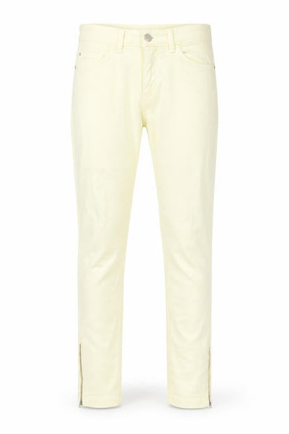 Womens UK Size 32 in Mac Regular Fit Skinny Yellow Jeans