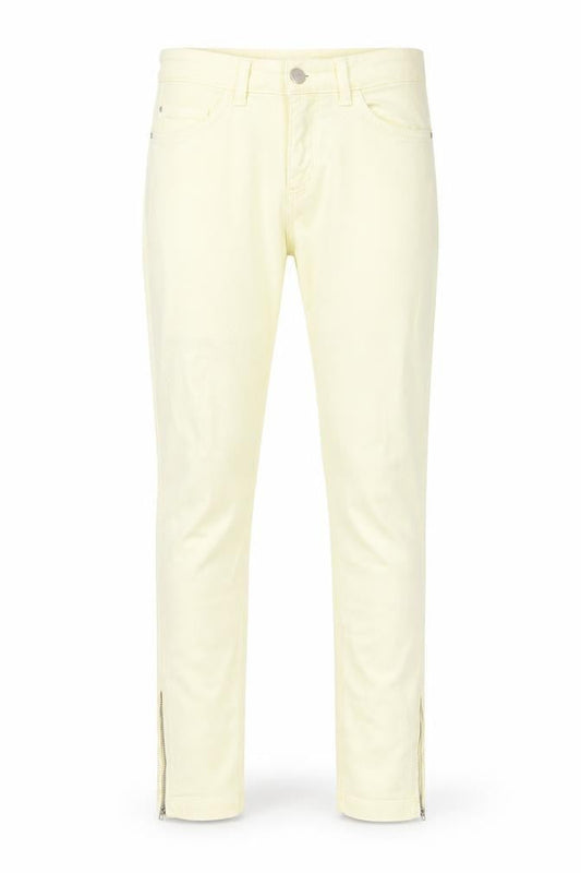 Womens UK Size 32 in Mac Regular Fit Skinny Yellow Jeans