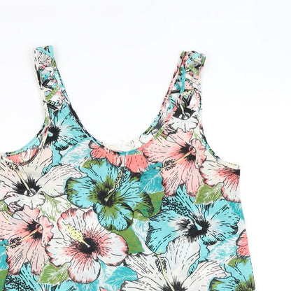 Womens UK Size XS H&M Multicoloured Basic Tank