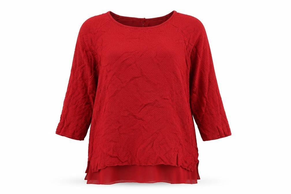 Womens UK Size L Zara Red Pullover Jumper
