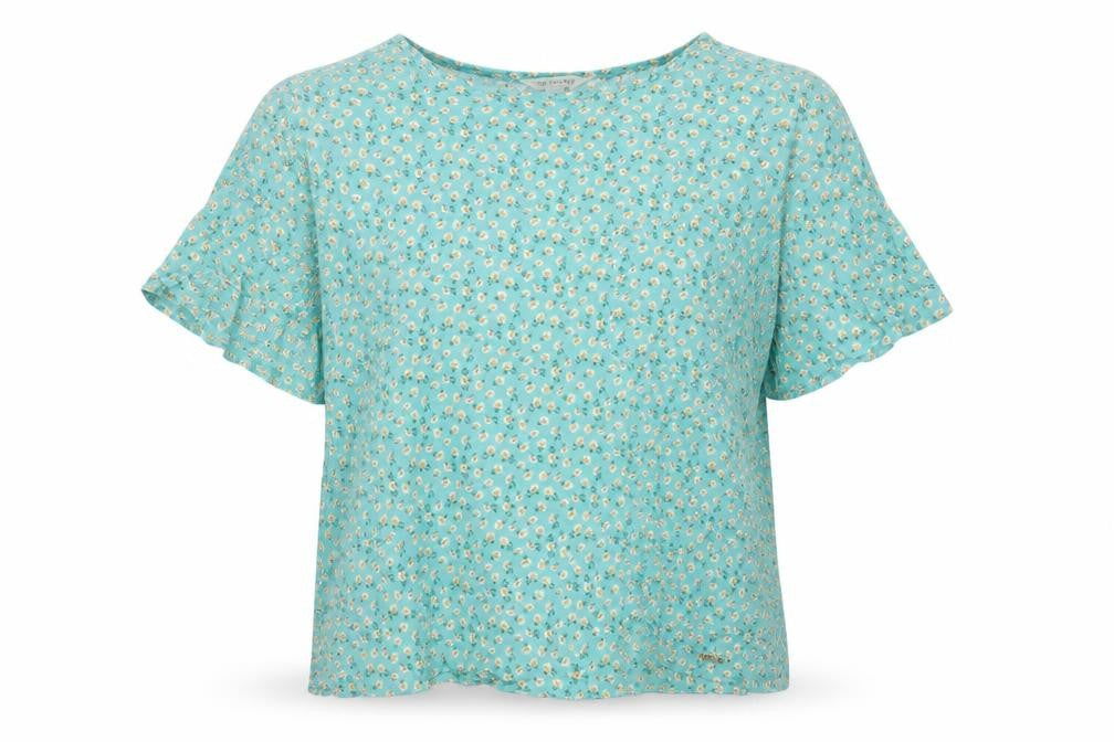Womens UK Size 12 Marks and Spencer Green Basic T-Shirt