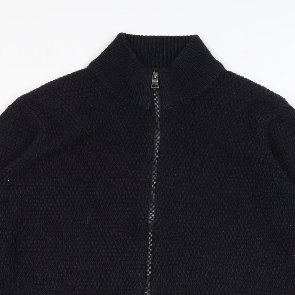 Mens UK Size S Marks and Spencer Blue Jacket