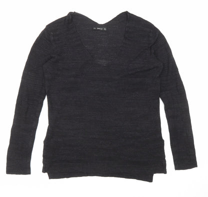 Womens UK Size S Zara Black Pullover Jumper