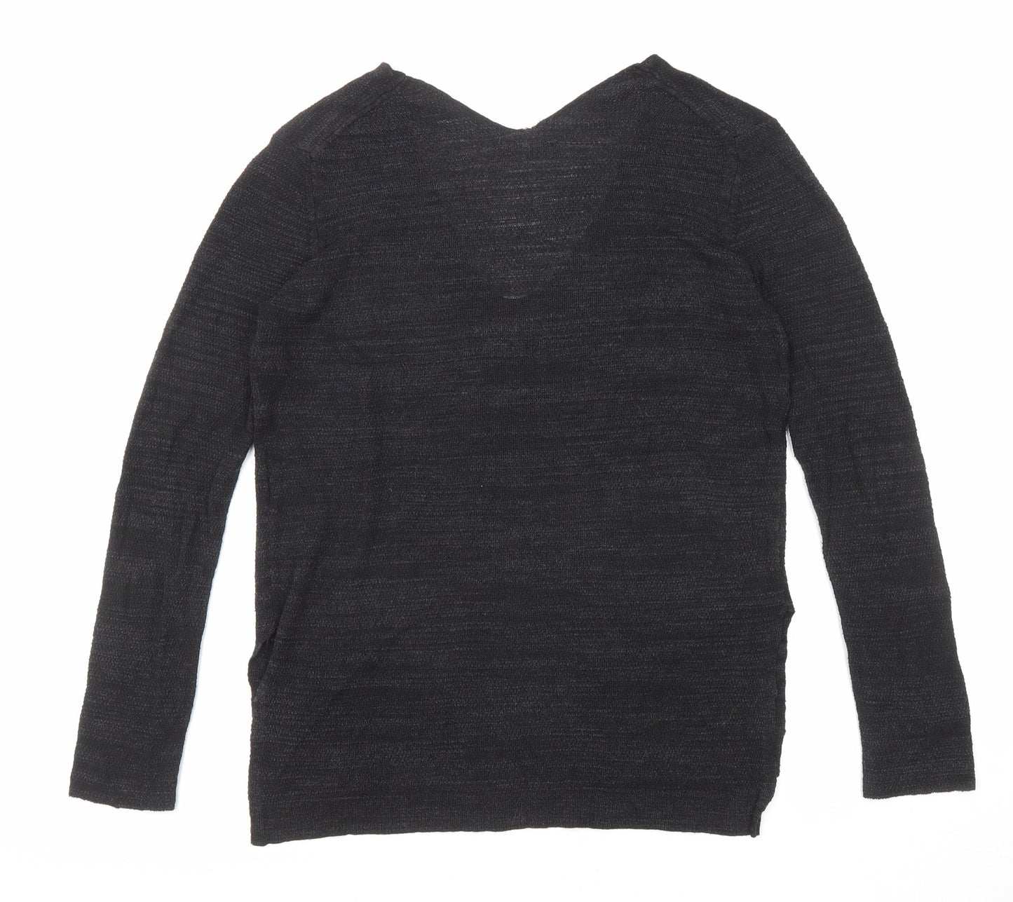 Womens UK Size S Zara Black Pullover Jumper
