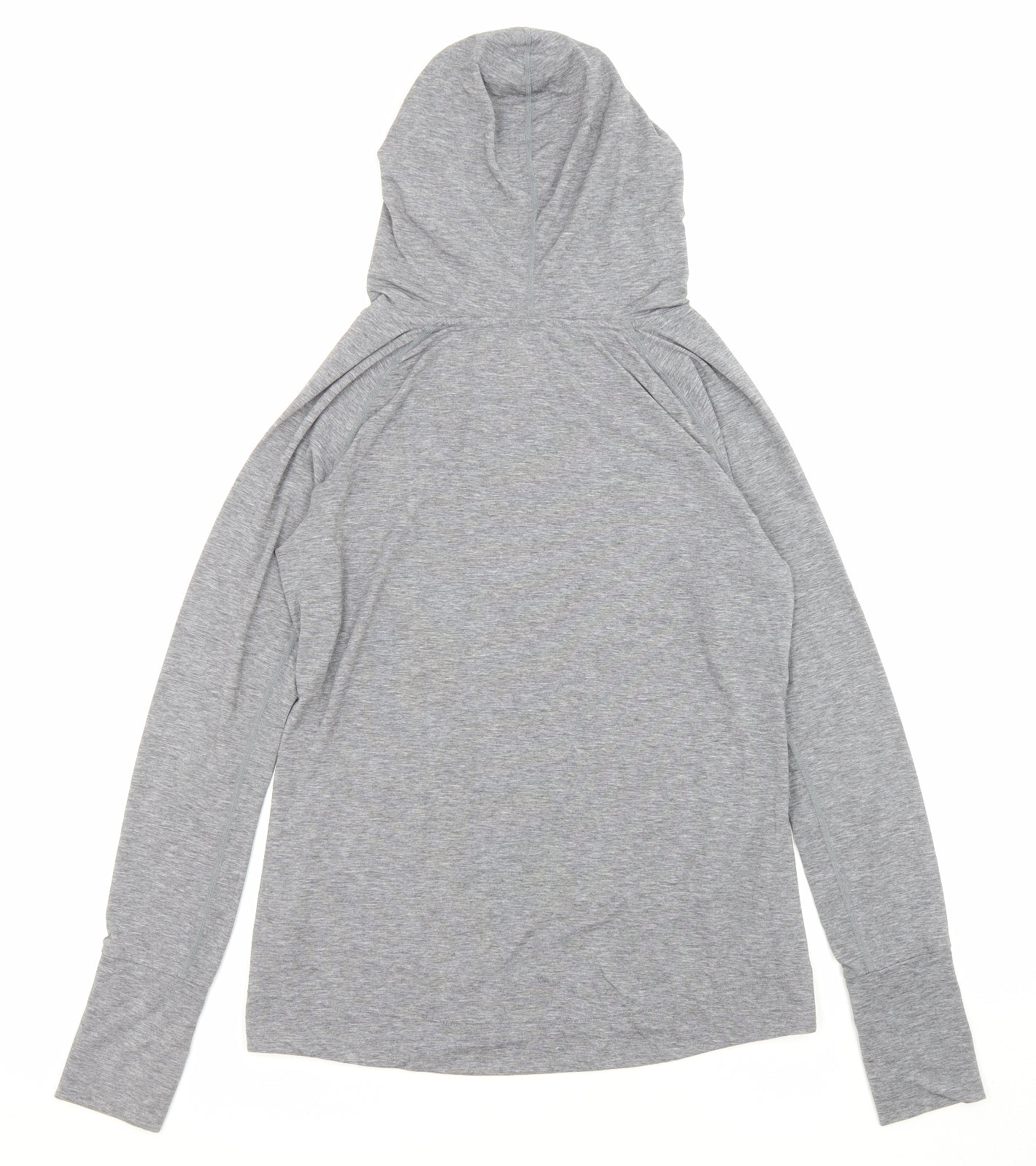 Gap Womens Grey Polyester Pullover Hoodie Size M Pullover - Pockets