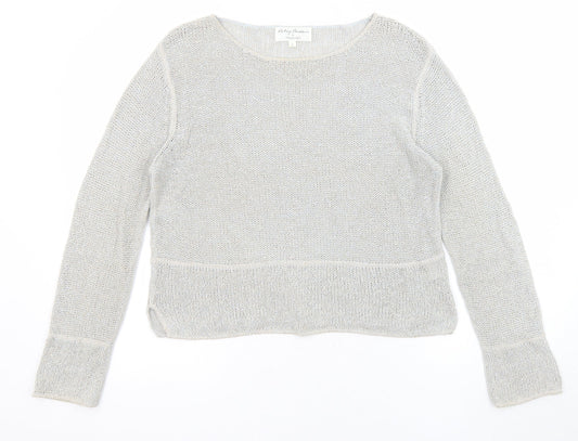 Womens UK Size L Phase Eight Grey Pullover Jumper
