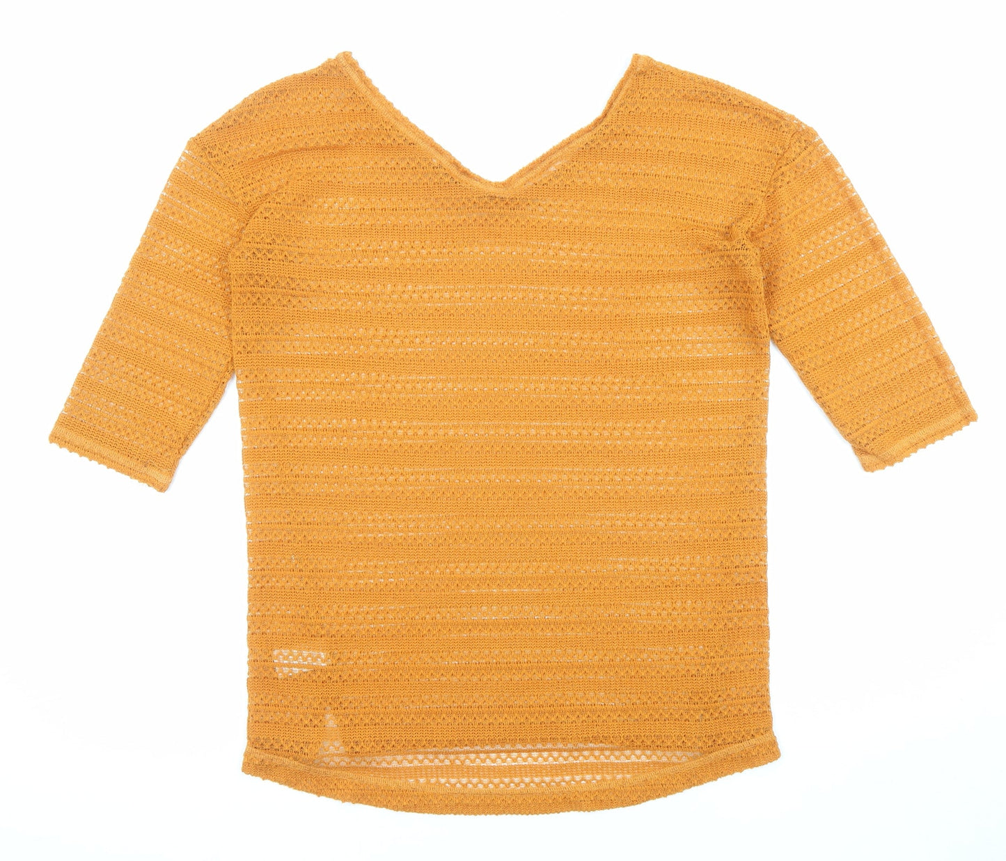 Womens UK Size 12 NEXT Orange Pullover Jumper