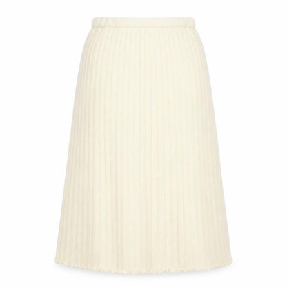 Womens UK Size 12 C&A A-Line Knit Skirt