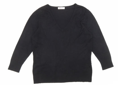 Womens UK Size M Bonmarché Black Pullover Jumper