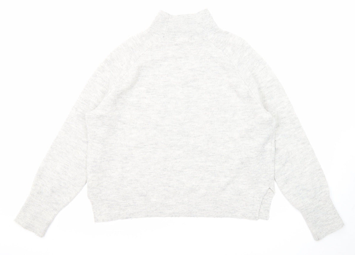 Womens UK Size M H&M Grey Pullover Jumper