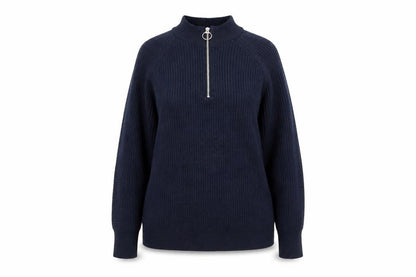 Womens UK Size M Marks and Spencer Blue Pullover Jumper