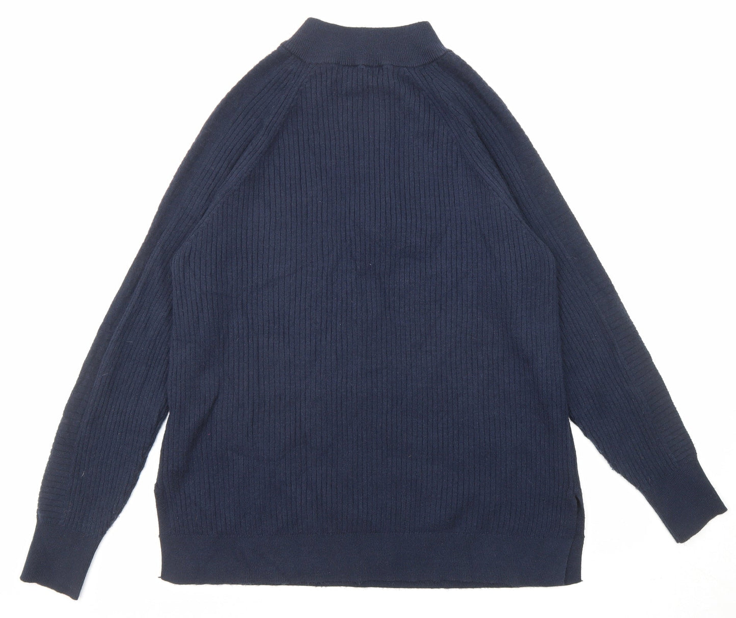Womens UK Size M Marks and Spencer Blue Pullover Jumper