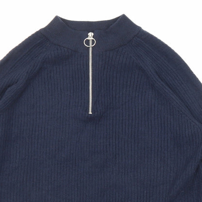 Womens UK Size M Marks and Spencer Blue Pullover Jumper