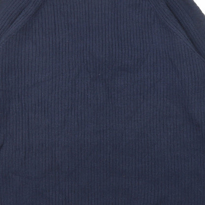 Womens UK Size M Marks and Spencer Blue Pullover Jumper