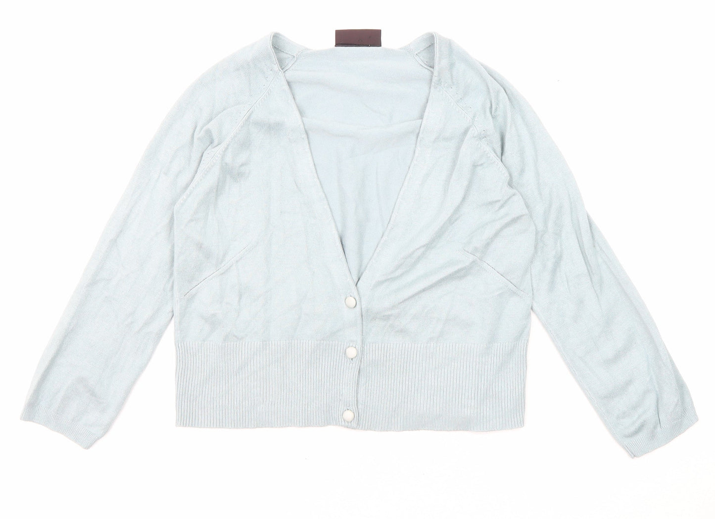Womens UK Size 12 Principles Blue Cardigan Jumper