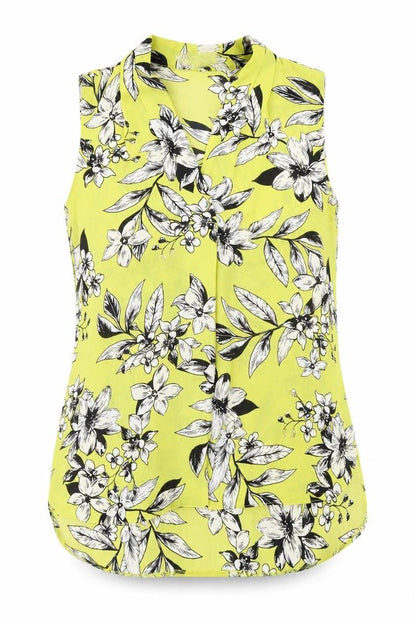 Womens UK Size 10 Debenhams Green Camisole Blouse