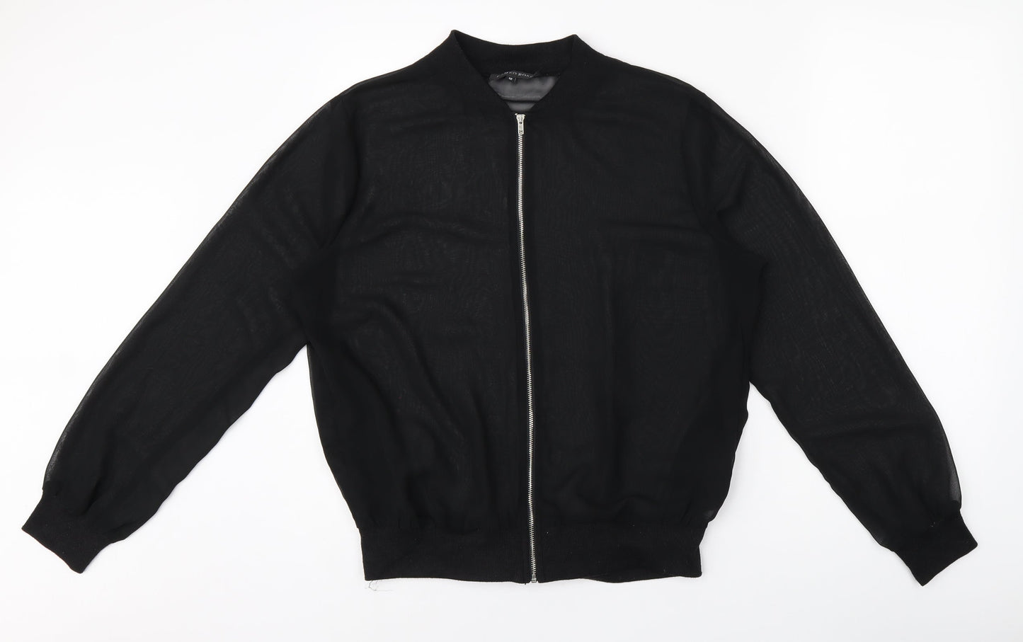Cameo Rose Womens Black Jacket Size 12 Zip