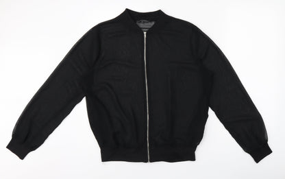 Cameo Rose Womens Black Jacket Size 12 Zip