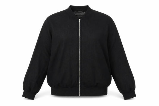 Womens UK Size 12 Cameo Rose Black Jacket
