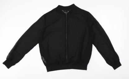 Cameo Rose Womens Black Jacket Size 12 Zip
